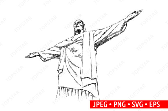 Jesus Christ the Redeemer Easter Clipart Review