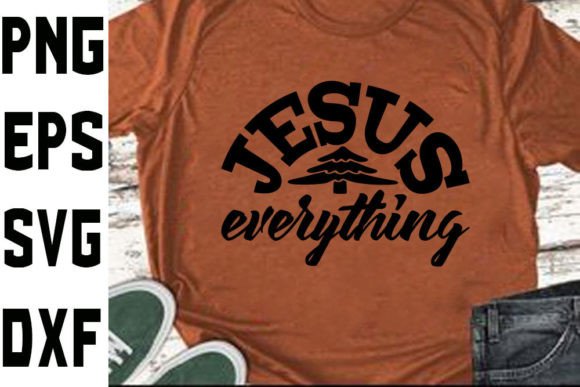 Jesus Everything Graphics: Faith-Based Christmas Crafts