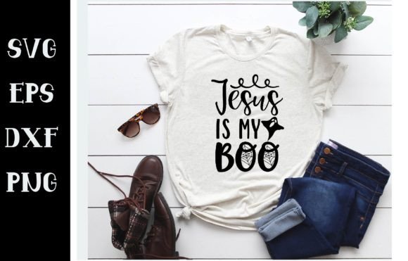 Jesus is My Boo Graphics for Faith-Based Crafts
