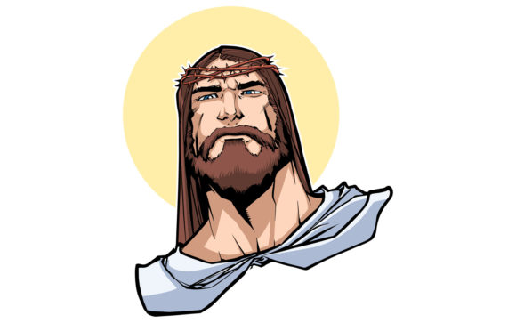Jesus Portrait 3: Graphics & Illustrations for Crafters