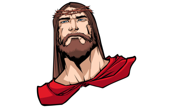 Jesus Superhero Portrait: Graphics & Illustrations Review
