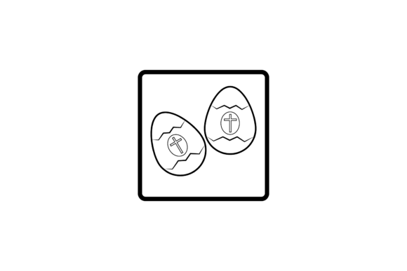Outline-Egg Graphics and Icons for Commercial Use
